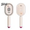 Detangling Hair Brush Electric Steam with Water Spray Reduce Frizz Anti-Static Misting Hairbrush Portable Travel Cordless Fluffy Short
