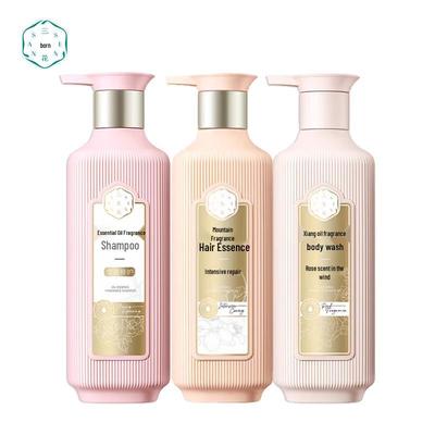 Sansheng Flower Rose Repair Shampoo, Conditioner & Shower Gel Set