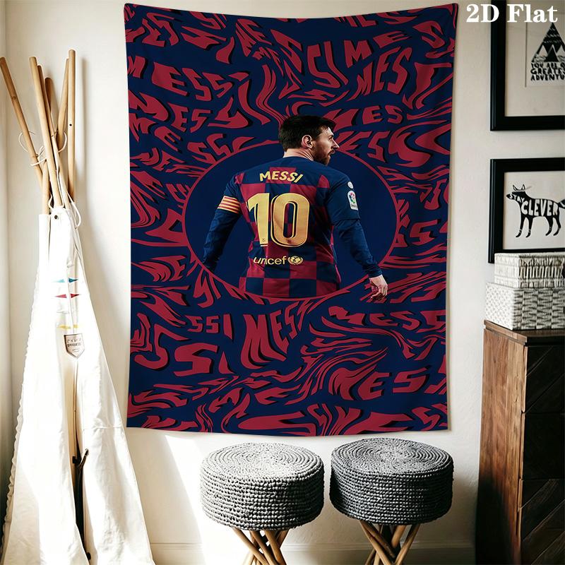 Messi'S Unicef Collaboration Threepiece Set 1 Duvet Cover 2 Pillowcase Without Core Christmas Birthday Gift Duvet Cover And Pillowcase