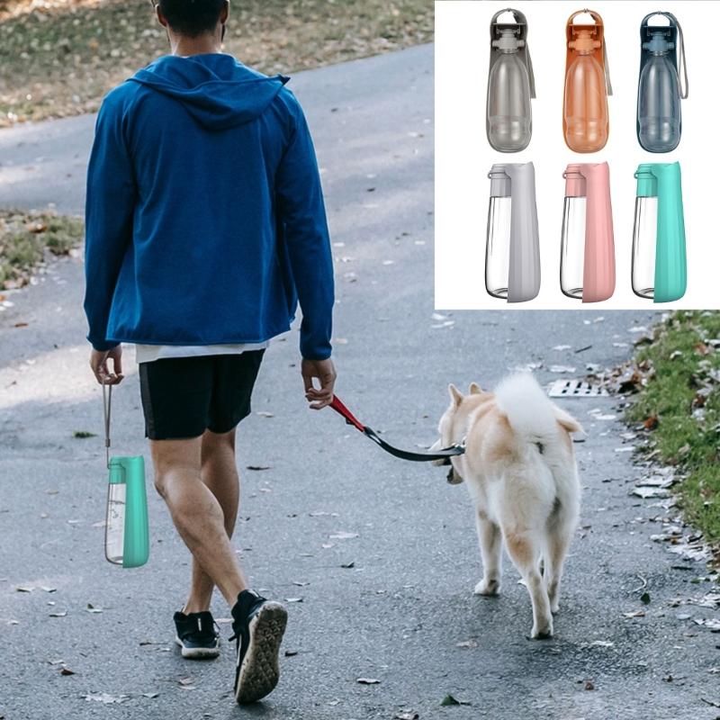 Foldable Dog Water Dispenser Pet Drinking Bottle Outdoor Travel Water Bottle Large Capacity Dog Hiking Camping Water Cup