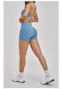 Stilvolles rückenfreies Sportset für Damen mit dünnen Trägern für Yoga & Laufen - 6116