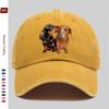 Pc Cute Dog Print Baseball Cap Home Leisure Decor Hat Fashion Trendy Printed Papa Cap Adjustable Strap MultiColor Trucker