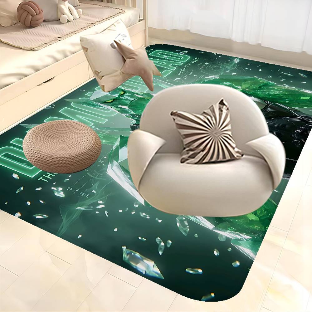 B-Ben 10 Classic Entrance Door Mat Nordic Style Bedroom Living Room Doormat Home Balcony Anti-Slip Modern Home Decor