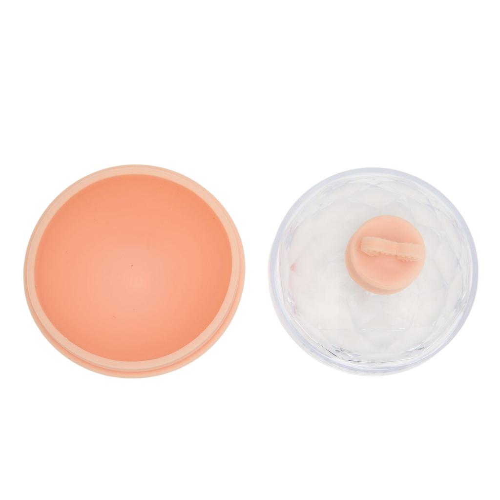 Ice Ball Mould Soft Bottom Cute Shape Round Ice Mold Maker for Wine Coffee Fruit Tea Pink
