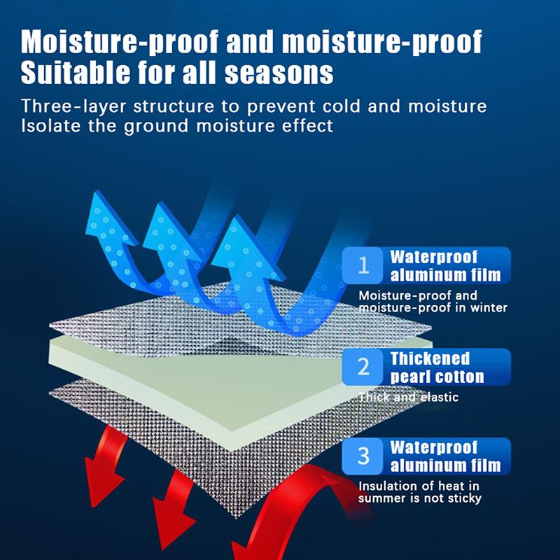 1Pc All-Season Extra Large Camping Mat,Portable Outdoor Picnic And Tent Pad, Camping Beach Picnic Insulation Ground Sheet