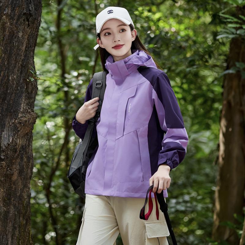 

Ветрозащитная Водоотталкивающая Дышащая Повседневная Куртка для Пешего Туризма для Мужчин и Женщин - Весна/Осень, Разные Цвета 3XL