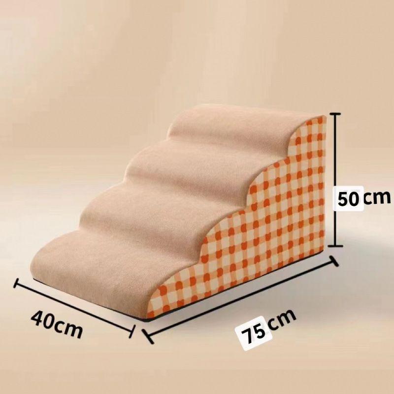 Haustier-Nachttischtreppe: Abnehmbare, waschbare Stufen für kleine Hunde und Katzen