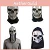 Scary Skeleton Mask For Halloween Costume Party High Quality Latex Full Head Covering