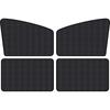 Magnetic Mesh Car Sunshade: Heat-Insulating Sun Protection Cloth