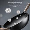 Kobach 32cm Uncoated Wrought Iron Wok