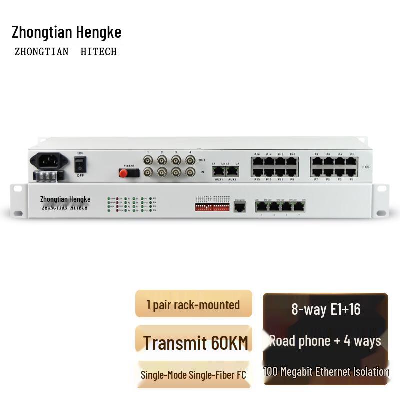 ZT-HEK Multi-Service Optical Fiber Multiplexer
