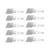 2026 2/5/10PCS Car Aluminum Sticker Interior Badge Decal Decoration For S1 SLINE A3 Q5 B9 A2 C6 A4 B8 8P 8V B6 A5 A6 C7 Q7 RS TT Q8 2x