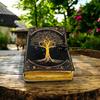leather journal Notebook Tree of Life Journal, Blank spell book book of shadows Leather Celestial Gifts For Him Her