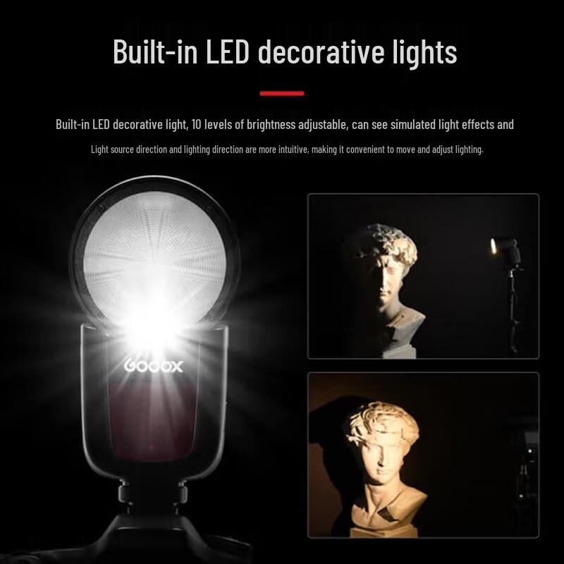 Godox V1C Round Head TTL Speedlight for Canon