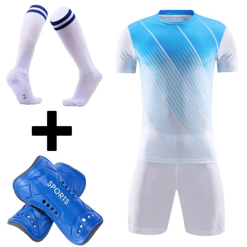 TPTGIAR 2 Paia Di Parastinchi Calcio Per Bambini – Taglia XS, Traspiranti, Imbottitura A Nido D'Ape, Antiscivolo (Nero/Bianco) - 4