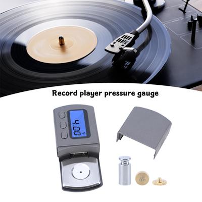 Precision Digital Turntable Stylus Force Scale Gauge 0.01g/5.00g with Blue LCD for Phono Cartridge