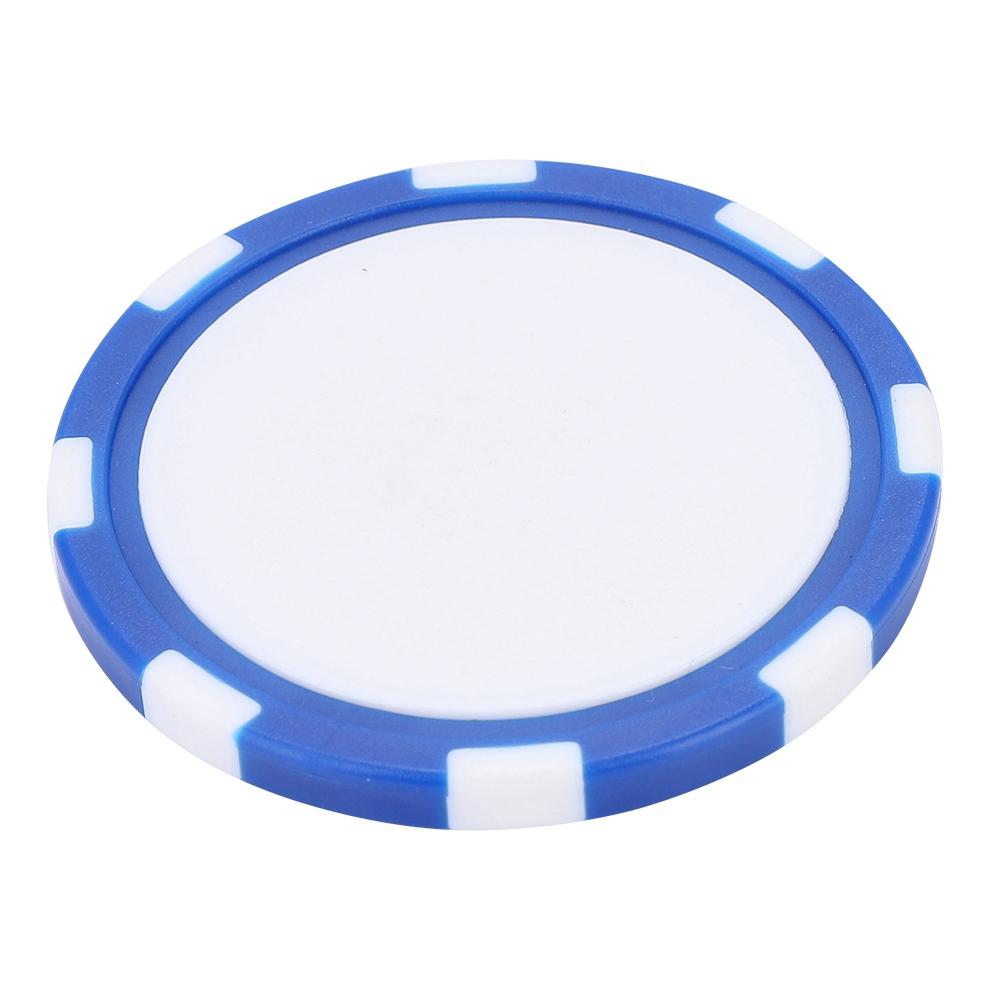 Lightweight Golf Marker Level Ball Marker Durable ABS Golf Poker Chip Golfer Gift Blue