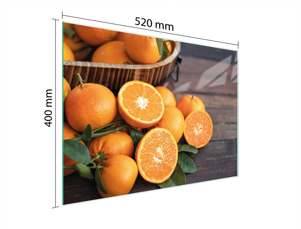 GLASSCHNEIDEBRETT 52x40 OBST