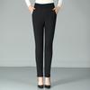 Thickened High-waisted Cotton Pants, Female Grandma Pants, Winter Outer Wear Leggings, Medium and Old Mother Warm and Slim Body Pants