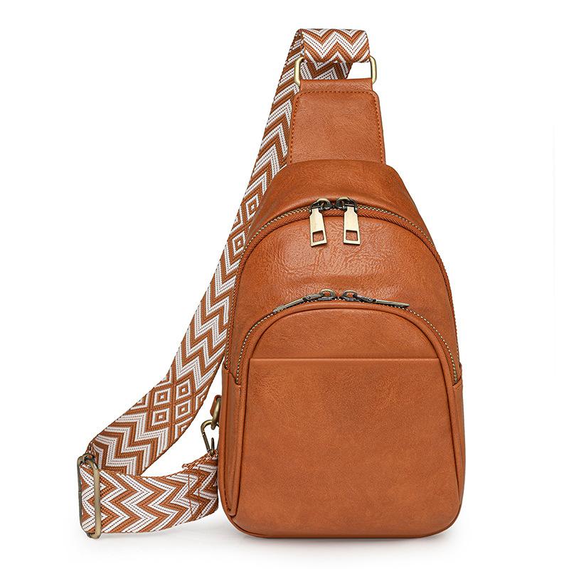 Women's Crossbody Bag Universal Casual Women's Chest Bag Retro Small Backpack Women's Bag