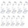 12/20pcs Watch Display Stand Holder Clear Plastic Round Transparent Bracelet Stand Multipurpose Tabletop Watch Jewelry Organizer