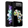 Карта Африки География Расписной Чехол для Телефона Для Samsung Galaxy Z Flip 6 5 4 3 Чехол Для Samsung Z Flip3 Flip4 Flip5 Жесткая Поликарбонатная Крышка