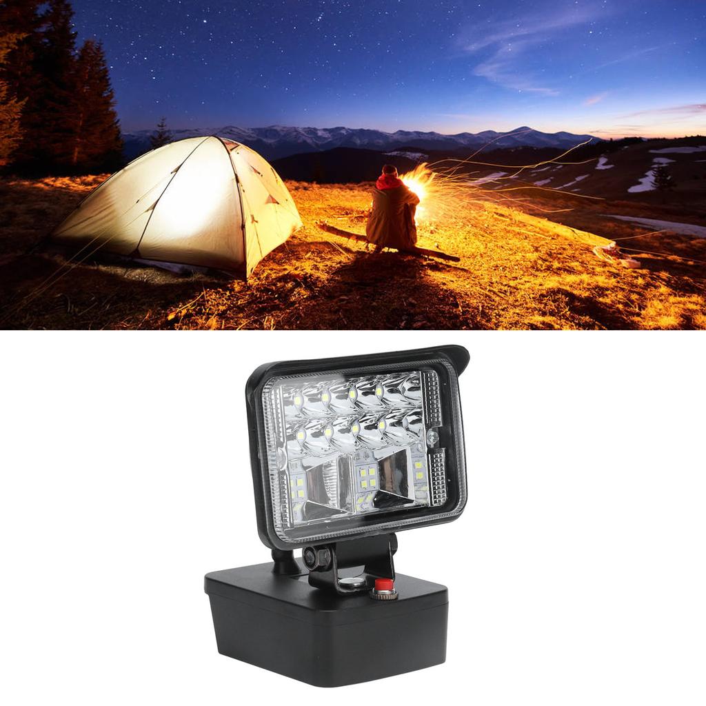 LED Work Light Outdoor Utility Lamp Portable 11W for Milwaukee 18V M18 Lithium Battery