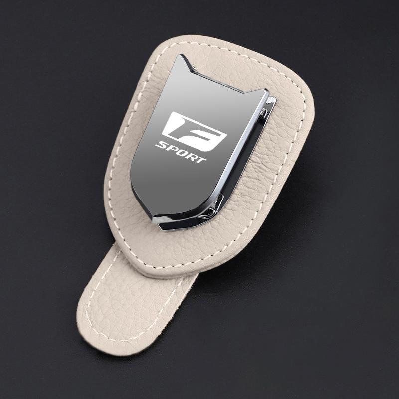 Car Sun Visor Glasses Clip Multifunctional Sunshade Storage Holder For Lexus FSPORT LBX NX RX 350h 450h ES UX 300e GS GX IS LS