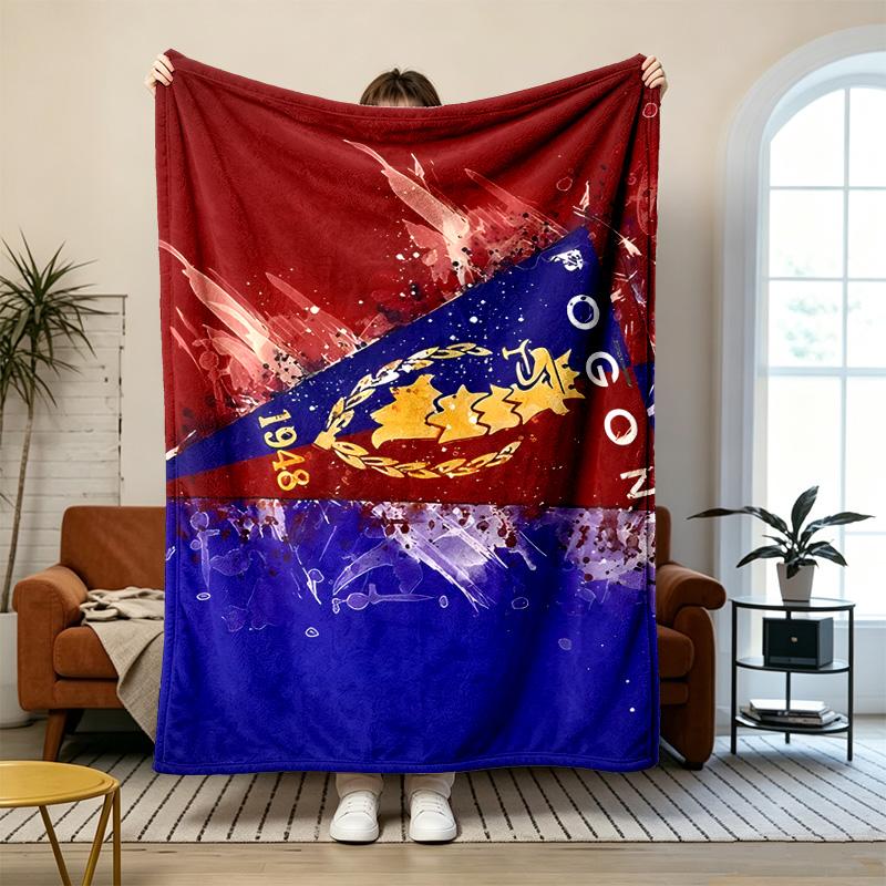 pogon szczecin Soft and comfortable flannel Suitable for sofas living rooms outdoor camping travel and also makes a great anniversary gif