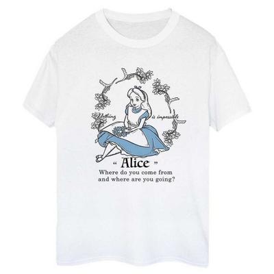Womens/Ladies Nothing Is Impossible Boyfriend T-Shirt