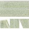 Artoid Mode Sage Green Rustic Cotton Linen Table Runner, Seasonal Embroidered Hollow Kitchen Dining Table Decoration for Home Party Decor 13x72 Inch