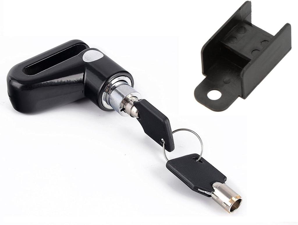 Anti-theft Lock Electric Scooter Disc Brake Lock with Steel Wire Bicycle Mountain Bike Protection for Scooter Safety Bike Lock