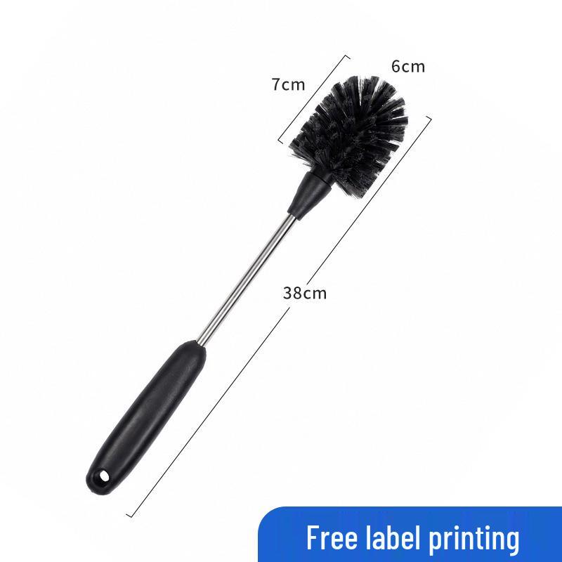 Stainless Steel Long-Handle Bottle & Thermos Cleaning Brush