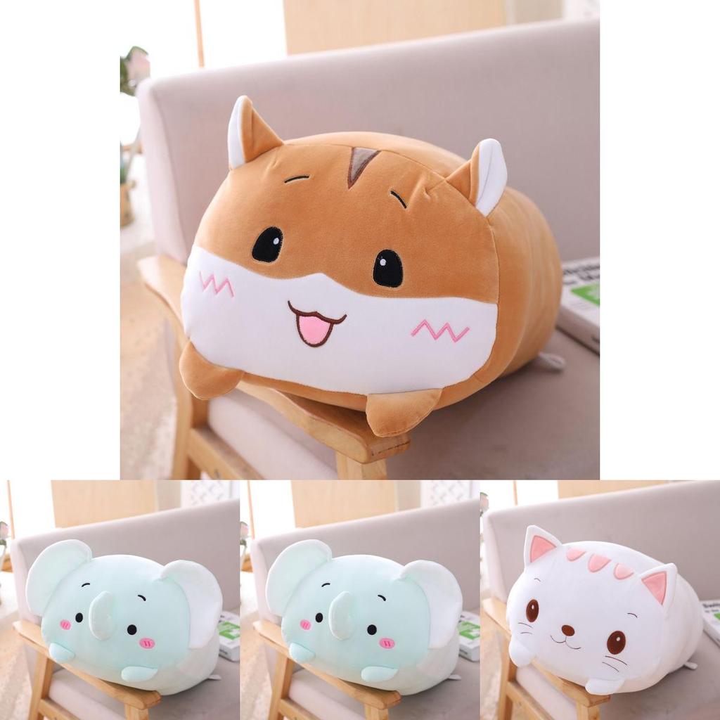 Adorable Cartoon Cat Dinosaur Bear Deer Plush Toy Doll For Cozy Sleeping Cuddles