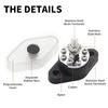 180A 300A Bus Bar Ground Power Distribution Block Terminals for Car Pickup Boat