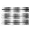 10 Pcs Loose Leaf Binding Spine 30 Holes 22mm Inner Diameter Wear Resistant Plastic Binding Rings