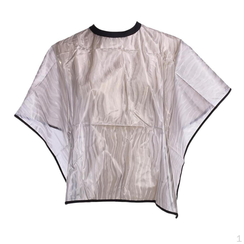 Short Hairdressing Apron Haircut Cape Gown for Hair Cutting Colouring Dyeing Perming