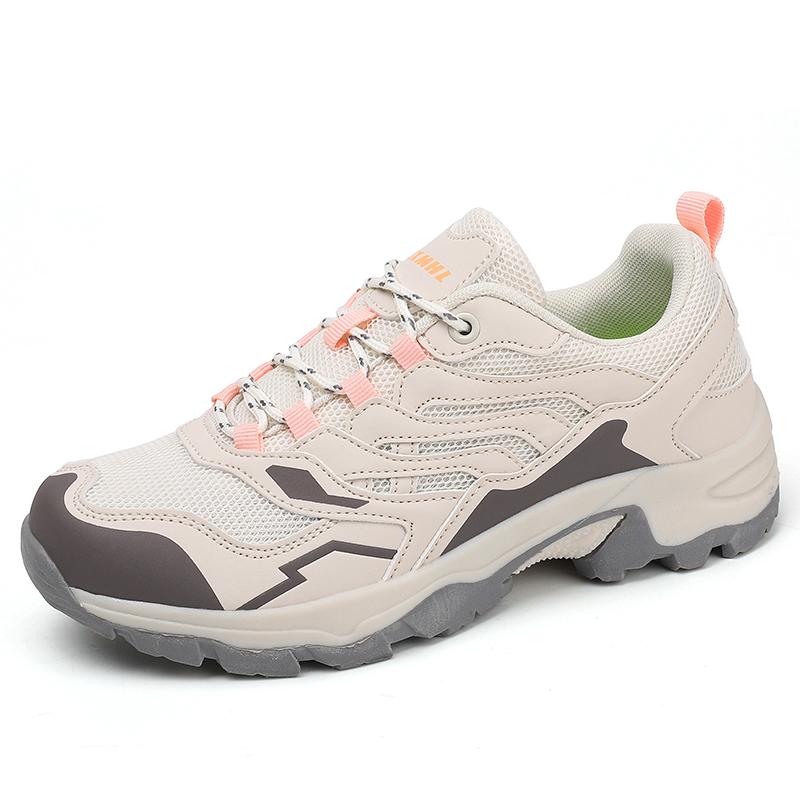 

Unisex Footwear Outdoor Breathable Men Hiking Shoes Waterproof Trekking Shoes All Day Comfort Walking Shoes For Women 40 рожевий