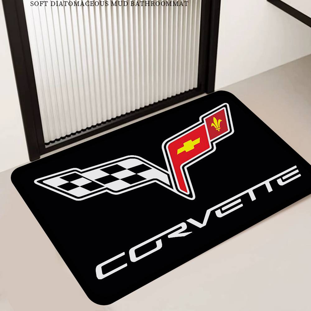 J-John Logo D-Deeres Floor Mat INS Style Soft Bedroom Floor House Laundry Room Mat Anti-skid Household Carpets