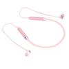 Neck Mounted Bluetooth 5.1 Earphone Wireless Noise Cancelling Sports Mobile Phone EarphonePink