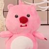 Cartoon Beaver Plush Pendant Figure Plushies Ornament Cute Soft Cotton Stuffed Animal Doll Hanging Anime Pink Beaver Plush