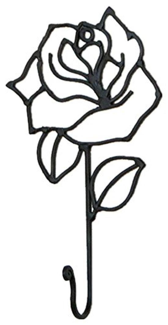 

Murataya Interior Hanger Iron Hook Rose Single 6611
