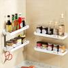With Hooks Kitchen Storage Shelf Multi-Functional Seasoning Organizer Rack  Home
