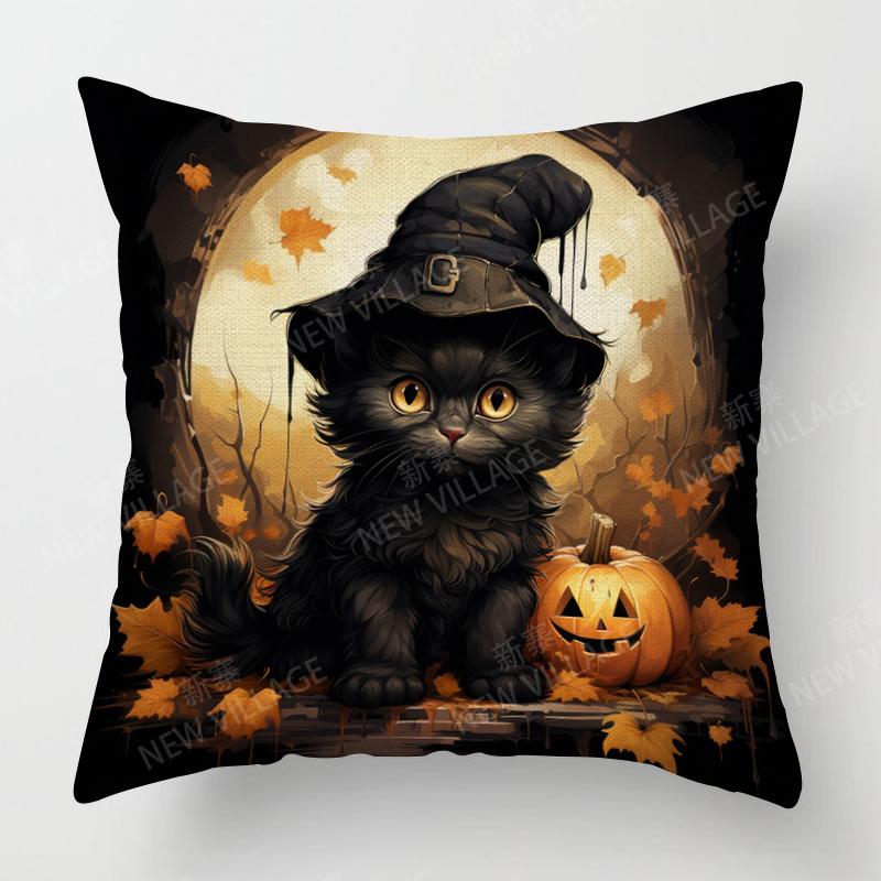 Decorative Cushion Home Living Room Decor Throw Pillow Cover 40*40 40x40cm 60x60cm 45x45cm 50x50cm Pillowcase Halloween Autumn