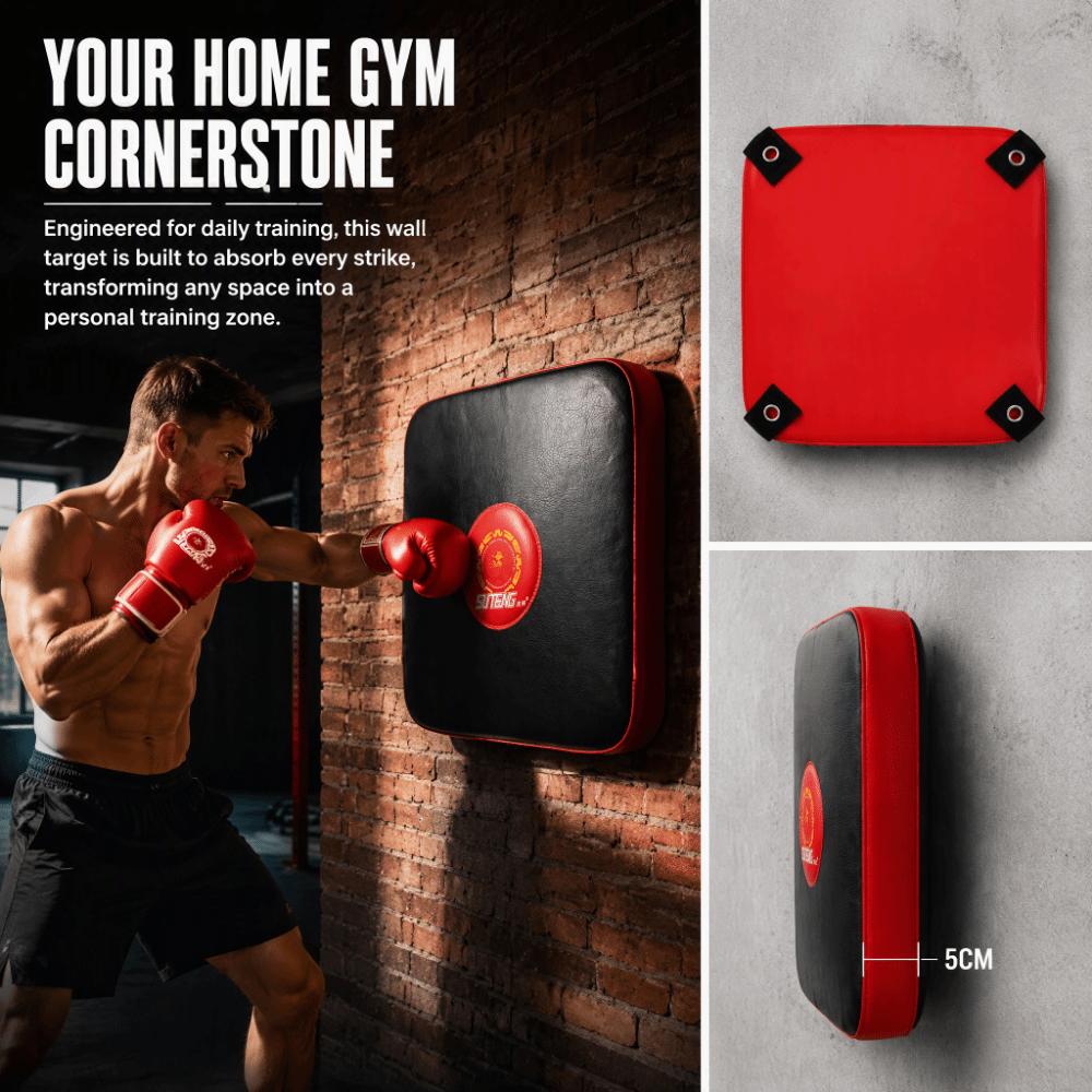 Shock Absorbing Punching Wall Pad Wall Mounted Kick Target Pad Karate Training