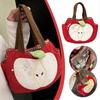 Apple Shaped Handbag - Cute Design, Lightweight - Daily Tote Bag