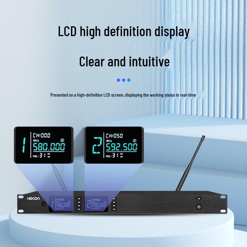 HDCON HT-P220S9 Handheld UHF Wireless Microphone System (CN version)