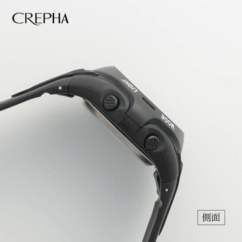 Klefer Men's Digital Watch, Radio-Controlled, Urethane Strap, Black, TE-D190-BK