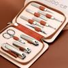Qisu 10-Piece Stainless Steel Nail Care Kit
