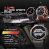 HD Uhren Eingebaute Dual-Band GPS Smartwatch Herren Smartwatch Kompass Höhenmesser Barometrisch 5ATM IP69K Wasserdicht AMOLED